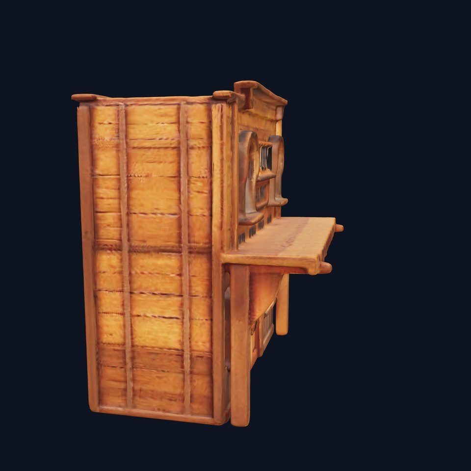 Western Saloon Building D Model Pack